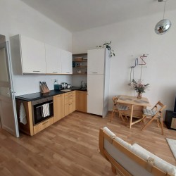 PRONAJATO 2+KK, 54 m2, cihla, nezařízený,  P-2 Vinohrady, 3 min. pěšky od parku Riegrovi sady, 17.900,-- Kč /měsíčně k nastěhování od 1.11.2024